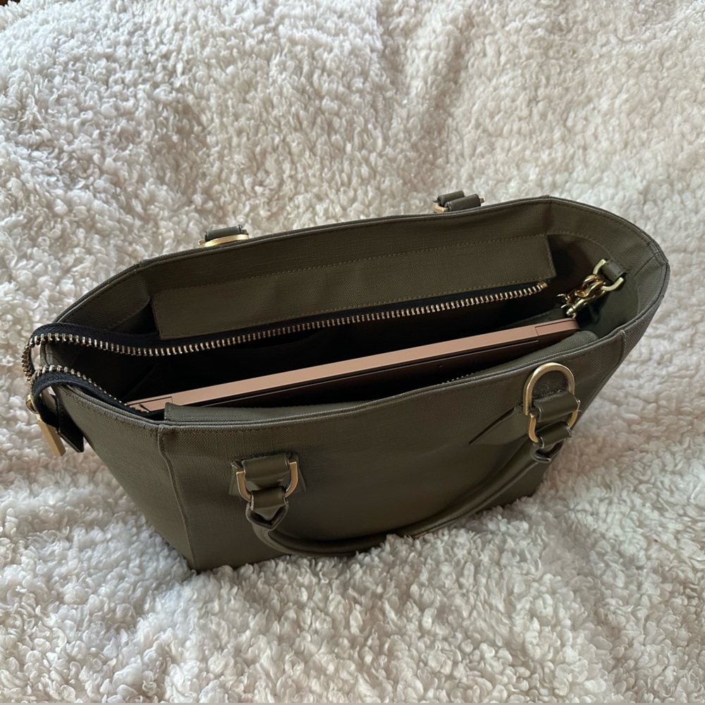 Olive Green Dagne Dover bag - Picture 5 of 15